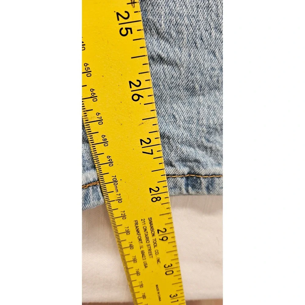 Levis 527 Slim Bootcut Light Wash Blue Denim Jeans Mens W31 L30 05527-0672